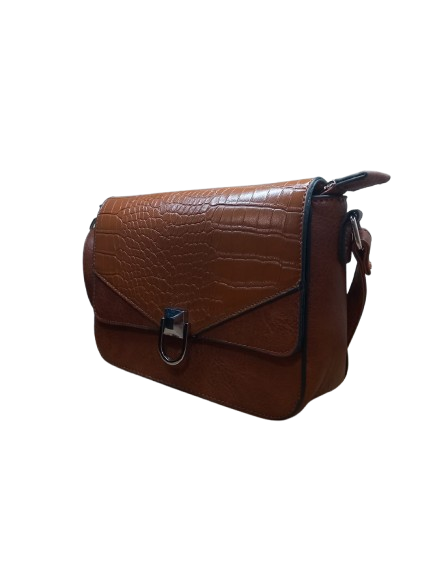Geantă de Umar Croco Brown [5]