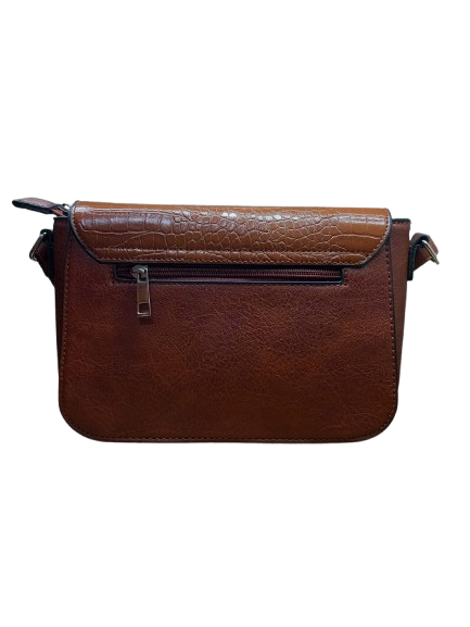 Geantă de Umar Croco Brown [6]