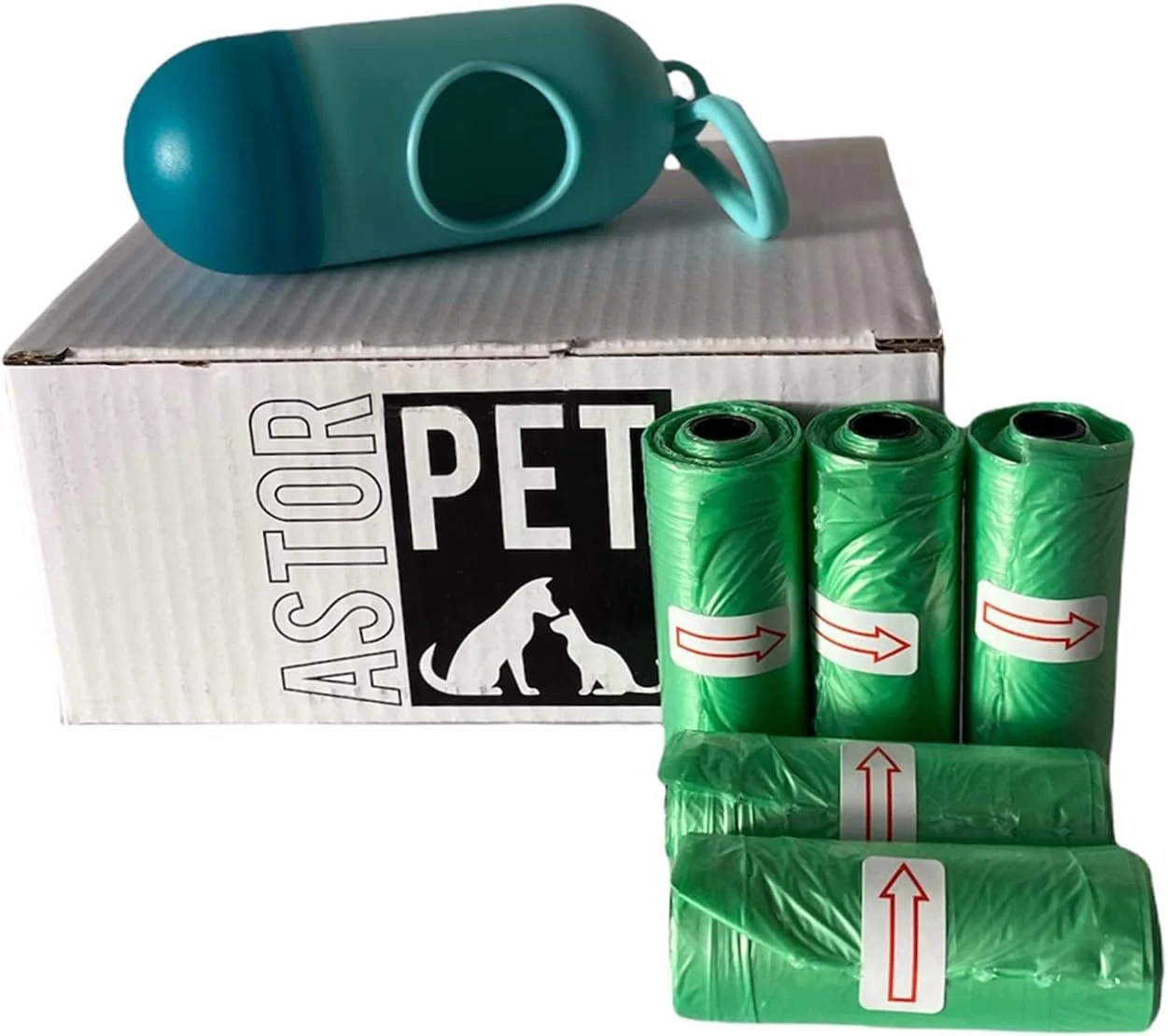 Set Suport + 300 Saci Pentru Resturile Animalelor [3]