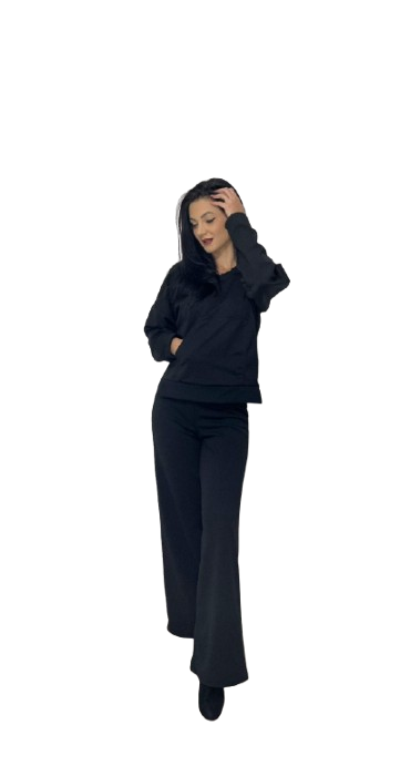 Compleu Casual Aleyna Negru [2]