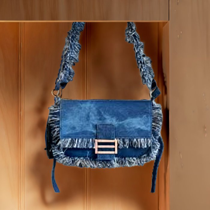 Geanta Casual de Blug Denim Rebel Blue [3]