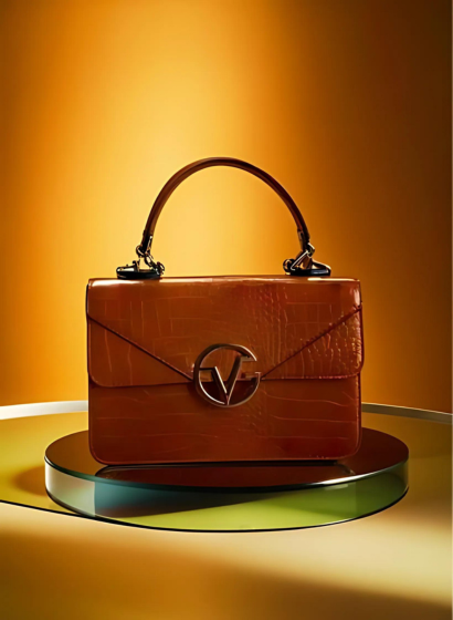 Geanta cu maner si bareta Derya Black [4]