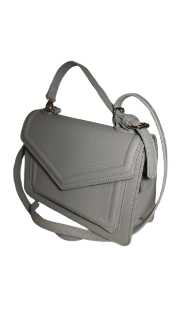Geanta Dama Plic Piele Eco Sienna Grey [1]