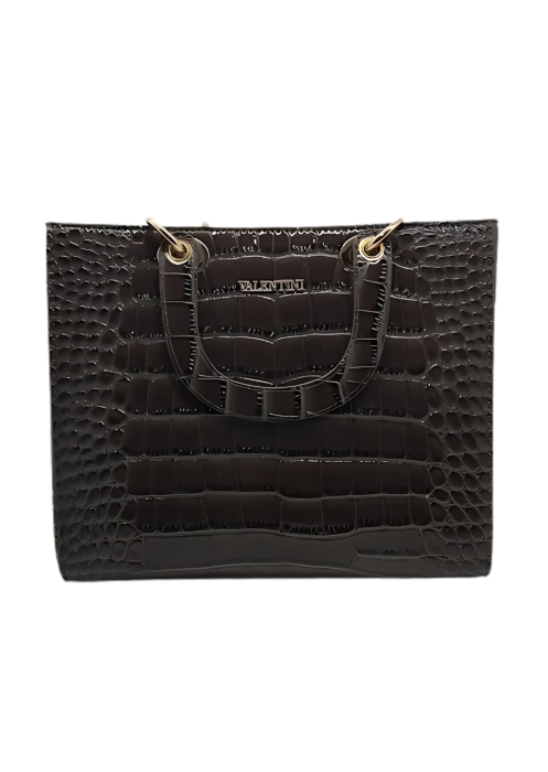 Geanta Dark Grey Croco Chic [1]