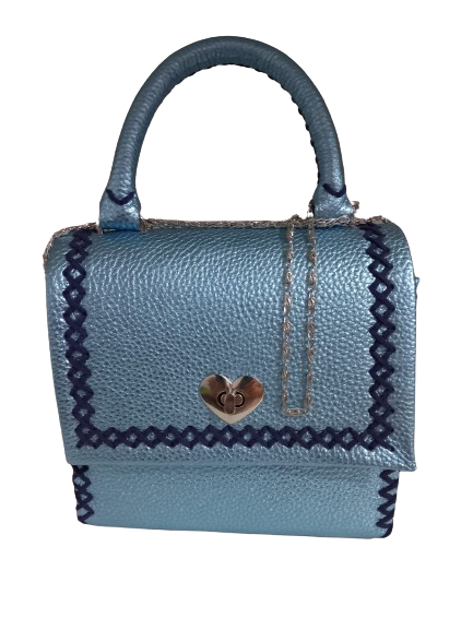 Geanta Piele Olga Blue Style [5]