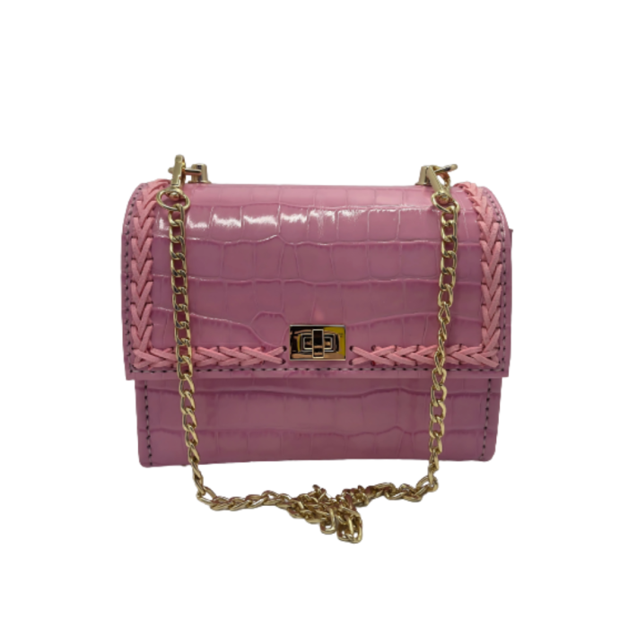Geanta de umar Piele Mini Pink Mary [1]