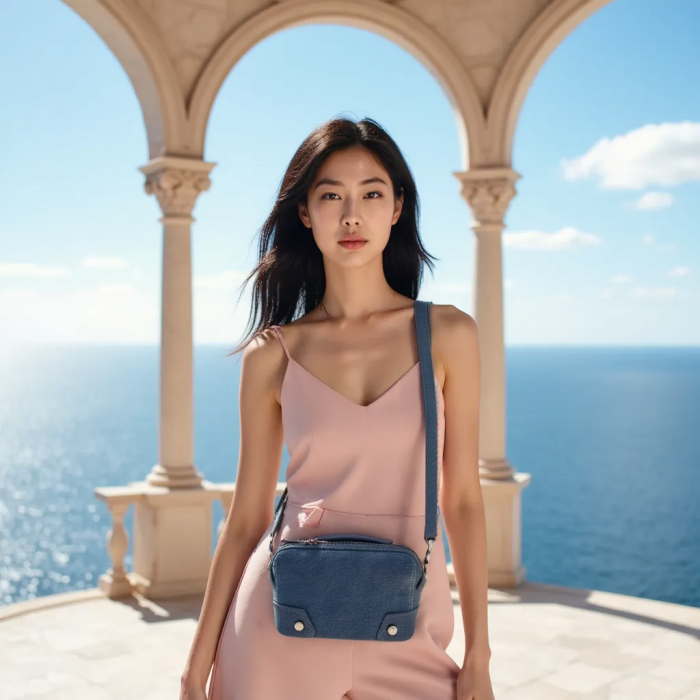 Geanta Denim Casual Crossbody [6]