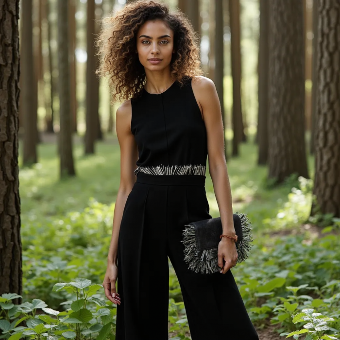 Geanta Casual de Blug Denim Rebel Black [3]