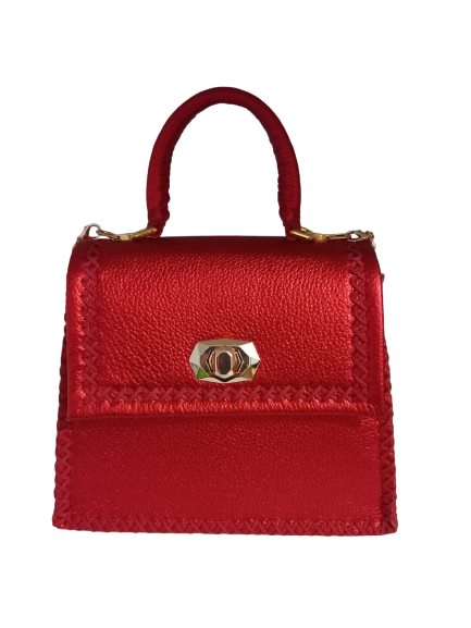 Geanta Handmade Piele Red Ceyda [7]