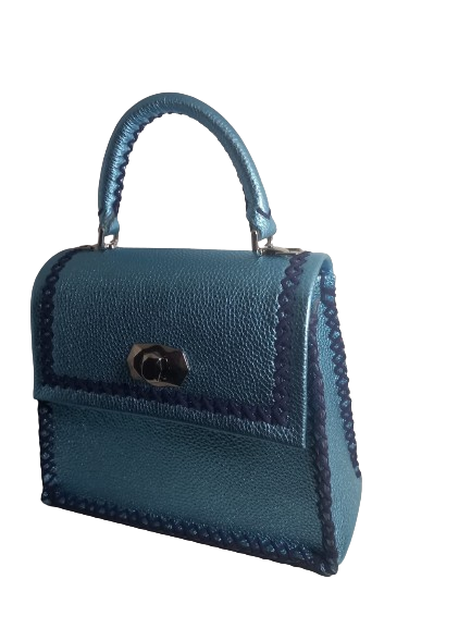 Geanta Piele Blue Ceyda [5]