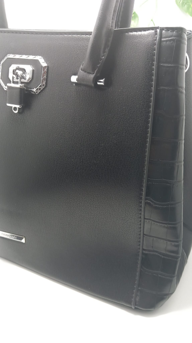 Geanta Piele Eco Selda Black [4]
