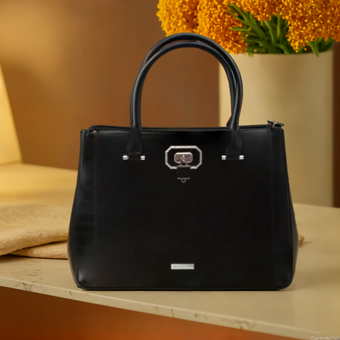 Geanta Piele Eco Selda Black [2]