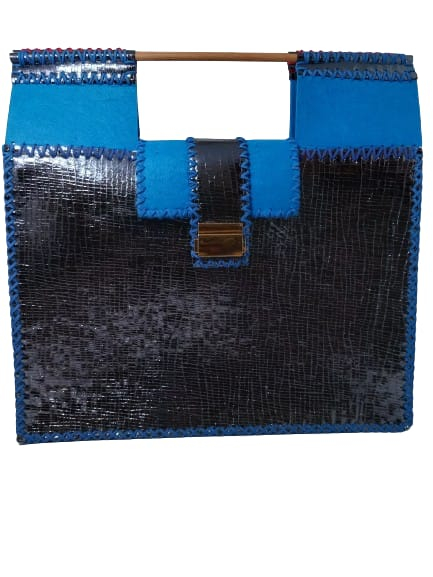 Geanta de Laptop Piele Blue Team [4]