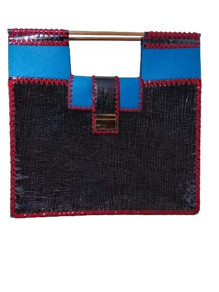 Geanta de Laptop Piele Blue Team [6]