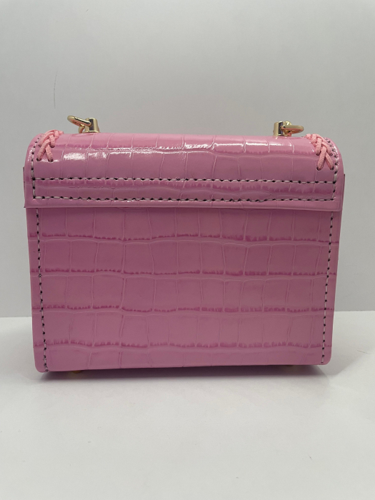 Geanta de umar Piele Mini Pink Mary [6]