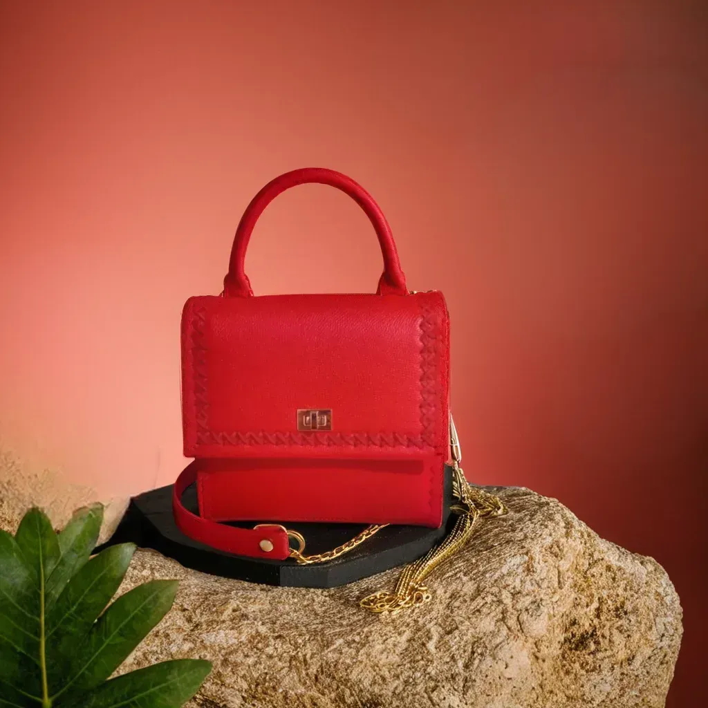 Geanta Piele Olga Red Style [4]