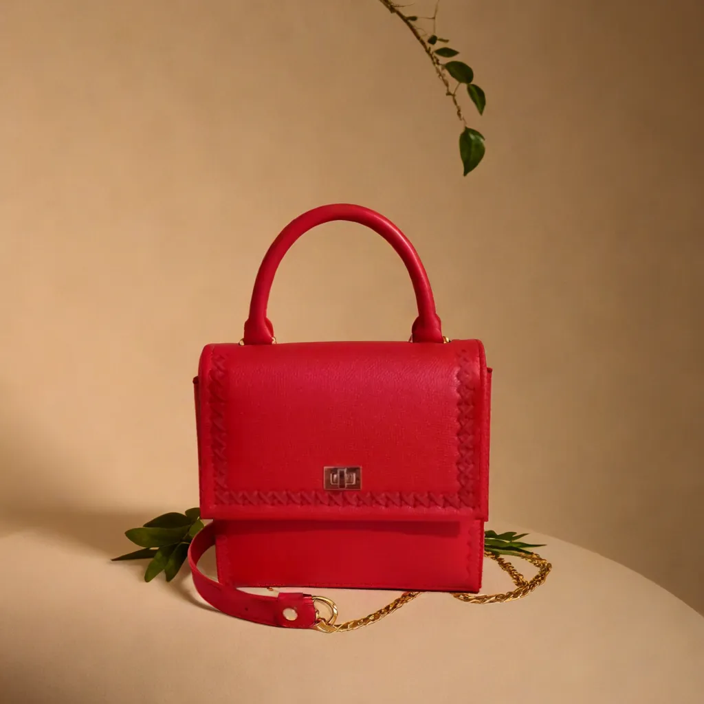 Geanta Piele Olga Red Style [3]