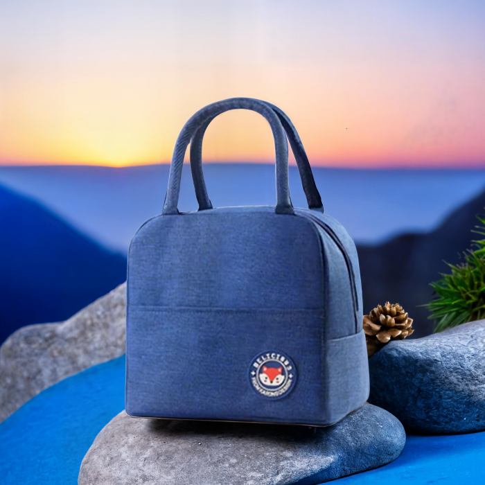 Geanta picnic denim albastru [3]