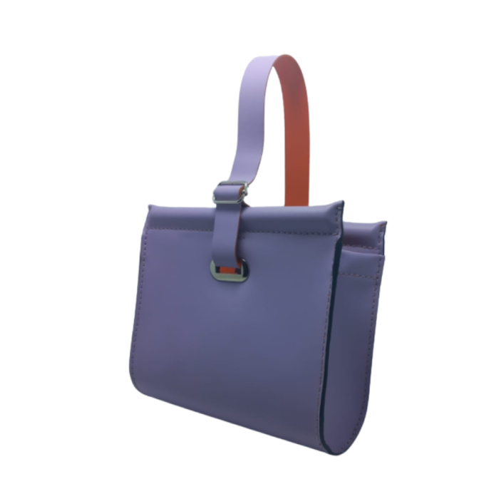 Geanta Tessa Lila – piele naturala, cusuta ultra manual, stil casual vara [1]
