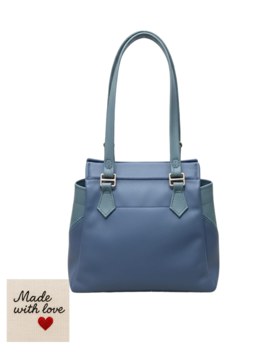 Geanta Titi Valenti Blue Harmony handmade [3]