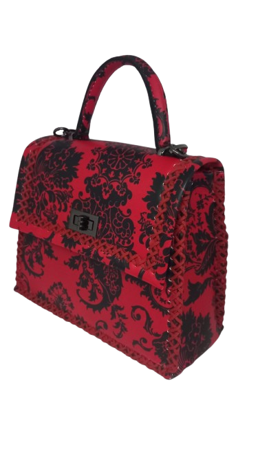 Geantă Trapez Red Velvet Ceyda [4]