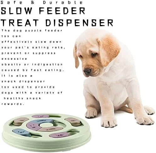 Jucarie Hranitoare Interactiva pentru Caini – Puzzle Multicolor [6]