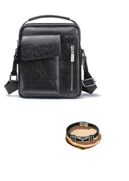 Pachet Trio Titi Valenti – Geanta dama, Borseta barbati si Bratara [5]