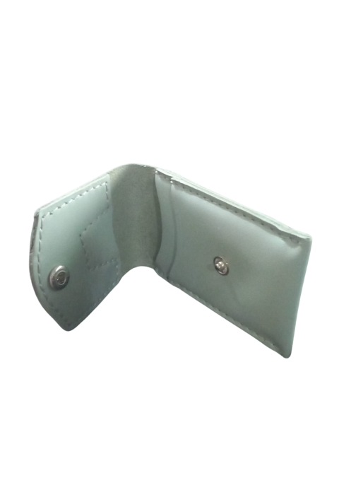 Portcard rosucu 3 locuri, handmade, piele naturala [3]