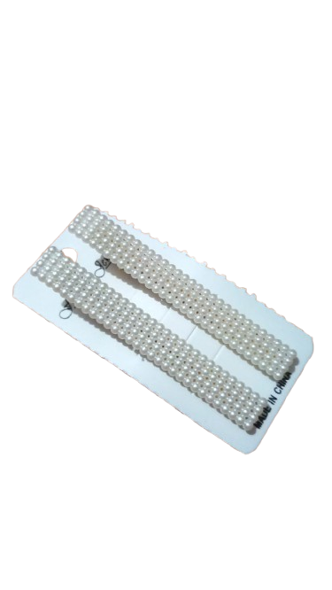 Set Aleyna Clame de Par cu Perle Dreptunghiulare [2]