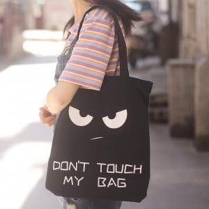 Set geanta Schopper bumbac si colier [4]