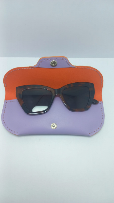 Toc Lila Sunset din Piele Naturala Handmade [4]