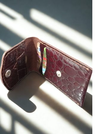 Portcard Valenti Croco Slim, 3 locuri [5]