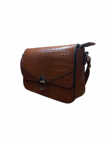 Geantă de Umar Croco Brown [4]