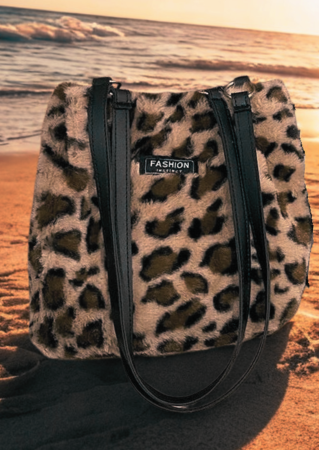 Geanta dama blana animal print [3]