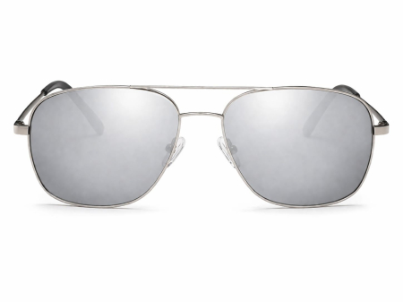 Ochelari de Soare - Aedoll Mirror – Ochelari de soare unisex cu ramă argintie