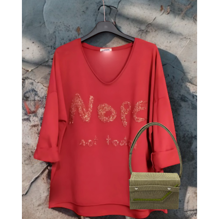 Bluza Oversize Rosie NOPE, not today [4]