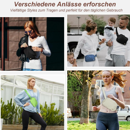 Borseta Unisex Neagra – Compacta [3]