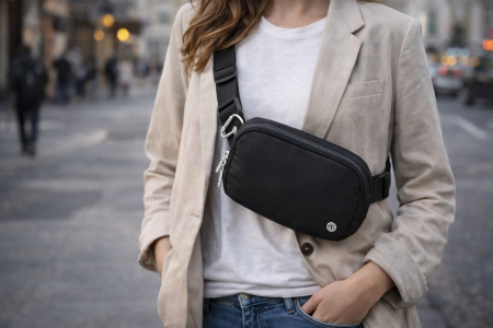 Borseta Unisex Neagra – Compacta [3]