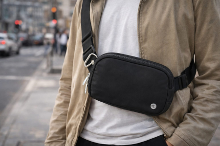 Borseta Unisex Neagra – Compacta [2]