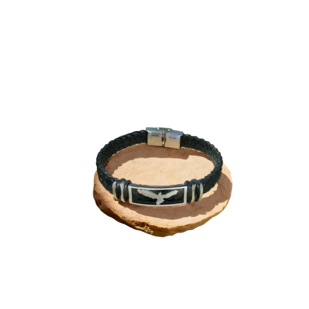 Accesorii - Bratara Black Ares cu Model Vultur