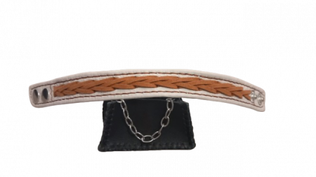 Brățară de Piele Naturala Bej Light Croco [4]