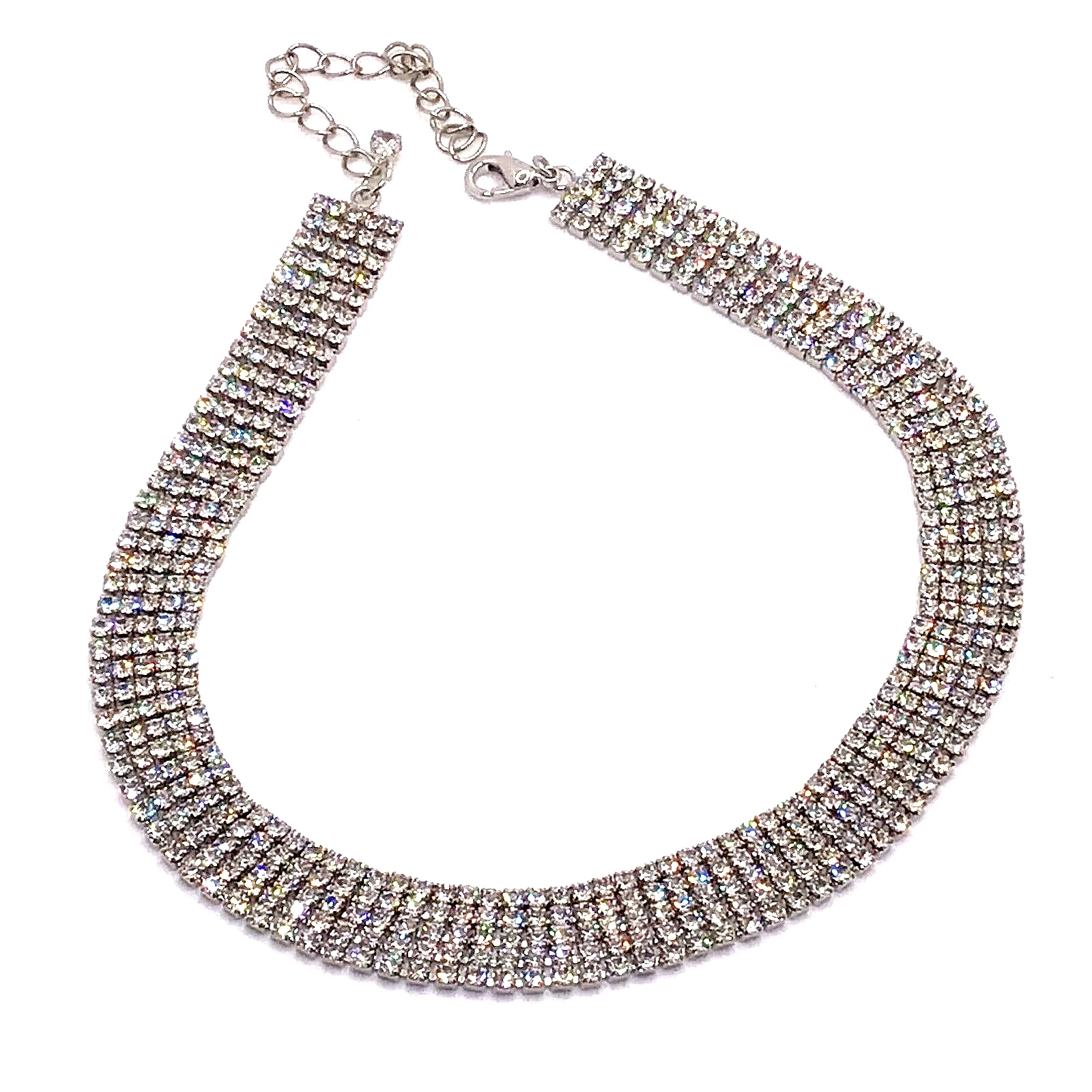 Colier Amelia tip Choker cu pietre semipretioase