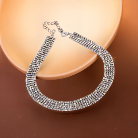 Colier Amelia tip Choker cu pietre semipretioase [1]