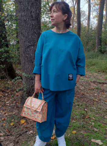 Bluza Oversize Blue [2]