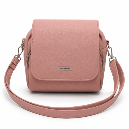 Genti dama sub 145 lei – practice si usoare - Geanta Amber Pink