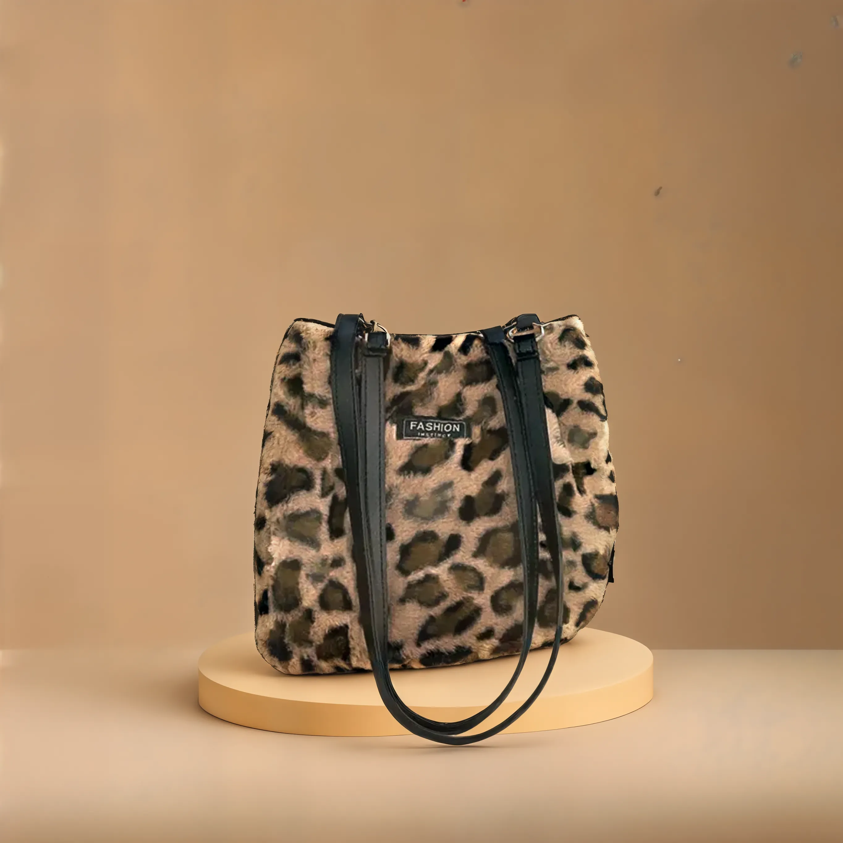 Geanta dama blana animal print [2]