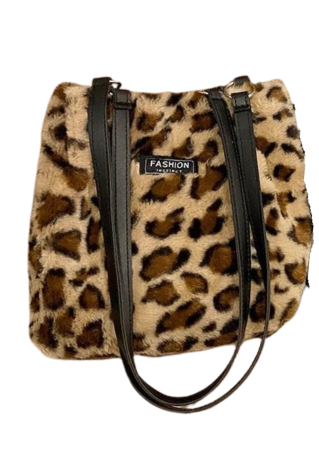 Geanta dama blana animal print