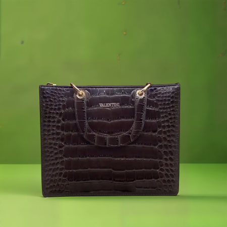 Geanta Dark Grey Croco Chic [2]