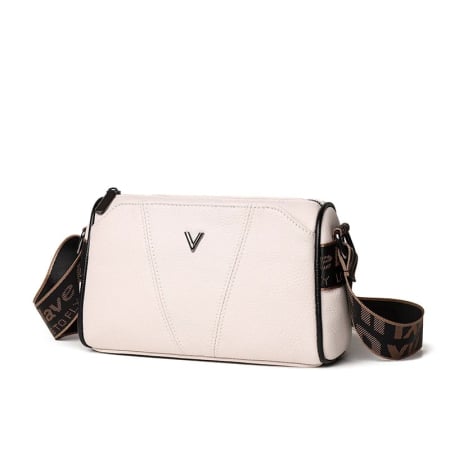 Genti Everyday sub 200 lei - Geanta de dama Ama piele naturala, Alb