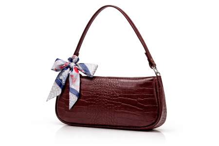 Geanta de mana pentru femei CAMILIFE maro inchis